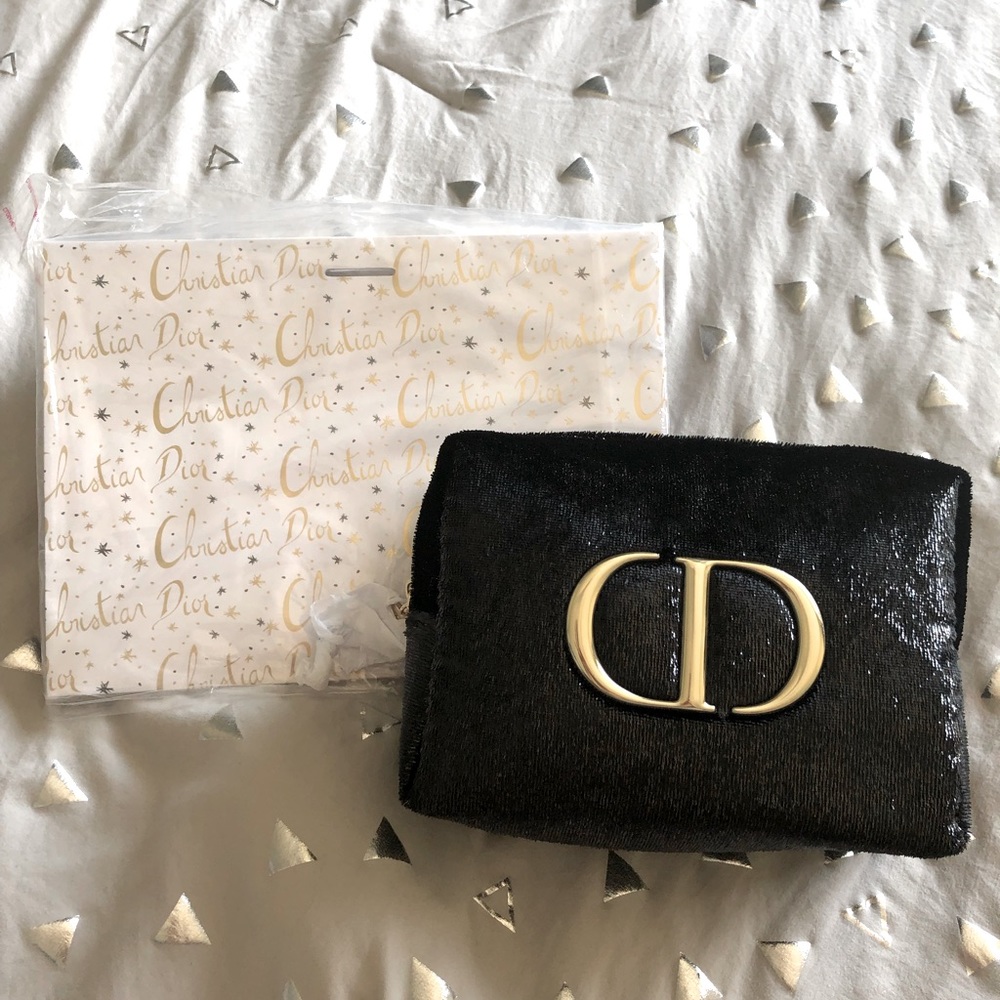 Authentic Dior 2020 Holiday Makeup Bag